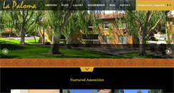 Desktop Screenshot of lapaloma-apartments.com